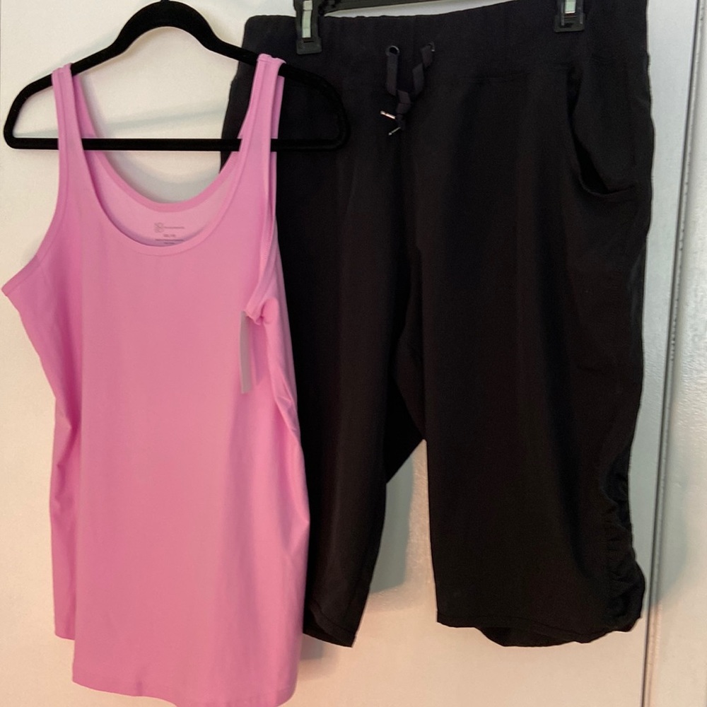 No Boundaries NWT tank top and ACX capris